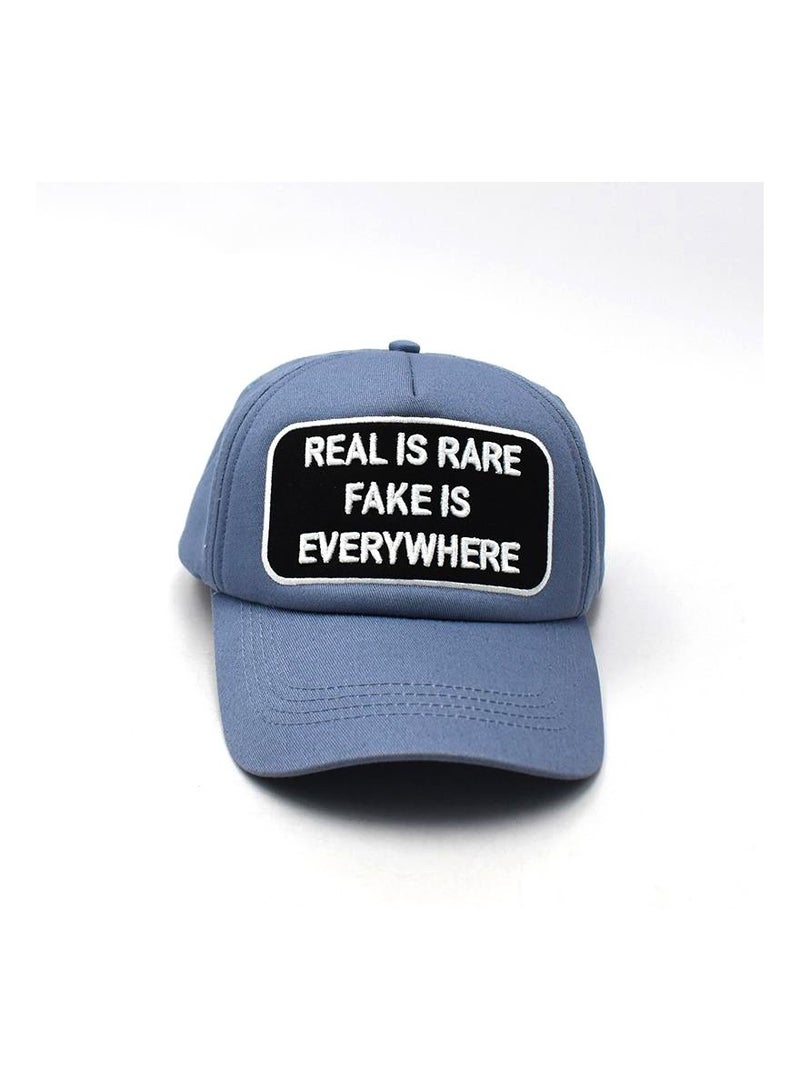 Fighter Gifts Real Is Rare Full Fabric Head Cap - Image 2