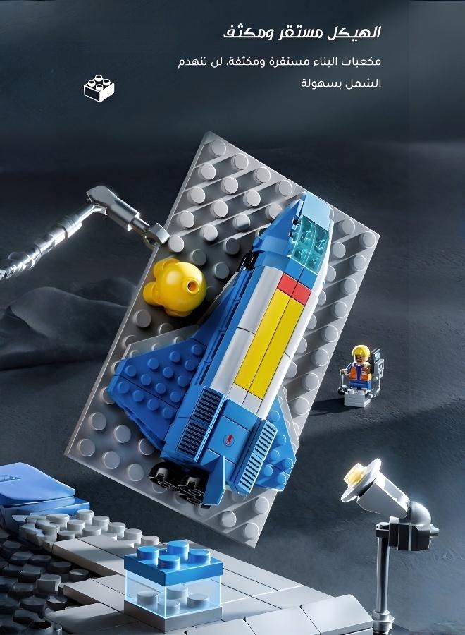 Interstellar Spaceship Building Block Set | 1000+ PCS Building Kit | Detachable Design Spaceship Model | Educational Building Blocks for Kids and Adults - Image 2