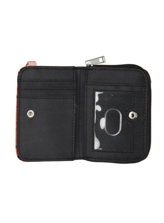 Bioworld The Muppets Beaker Mini Compact Zip Around Wallet With Dr. Bunsen Honeydew Charm - Image 2