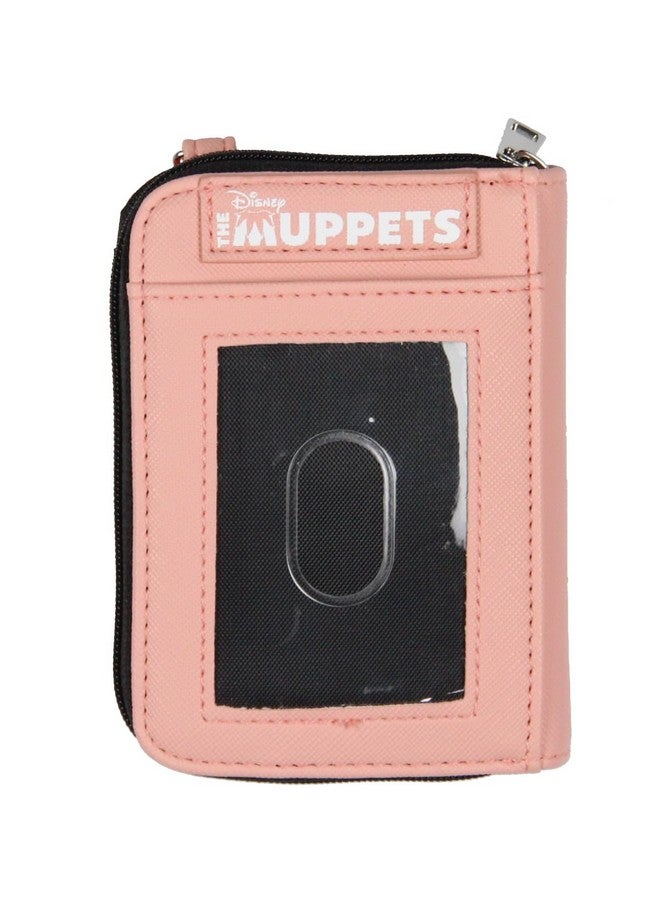 Bioworld The Muppets Beaker Mini Compact Zip Around Wallet With Dr. Bunsen Honeydew Charm - Image 4
