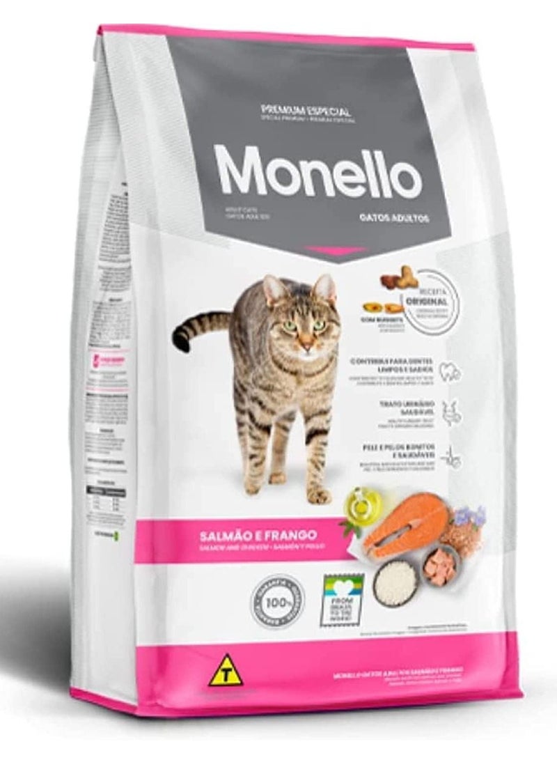 Monello Adult Cat Salmon Tuna & Chicken 7kg - Image 1