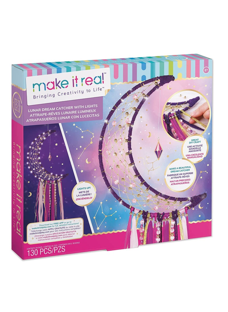 Make It Real Lunar Dream Catcher With Lights  - Image 1
