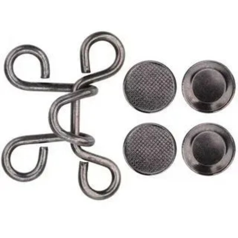 Waist adjustment buckle, multi-functional clothing metal adjustment buckle, adjustable to change the size of the waistband (2 pieces) - Image 4