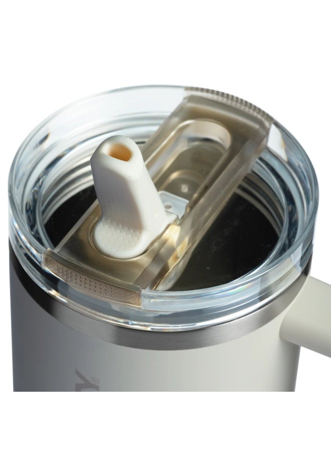 Stanley 40oz Quencher Tumbler – Vacuum Insulated Stainless Steel Water Bottle, Travel Mug with Handle & Reusable Straw, Keeps Drinks Hot & Cold - Image 3