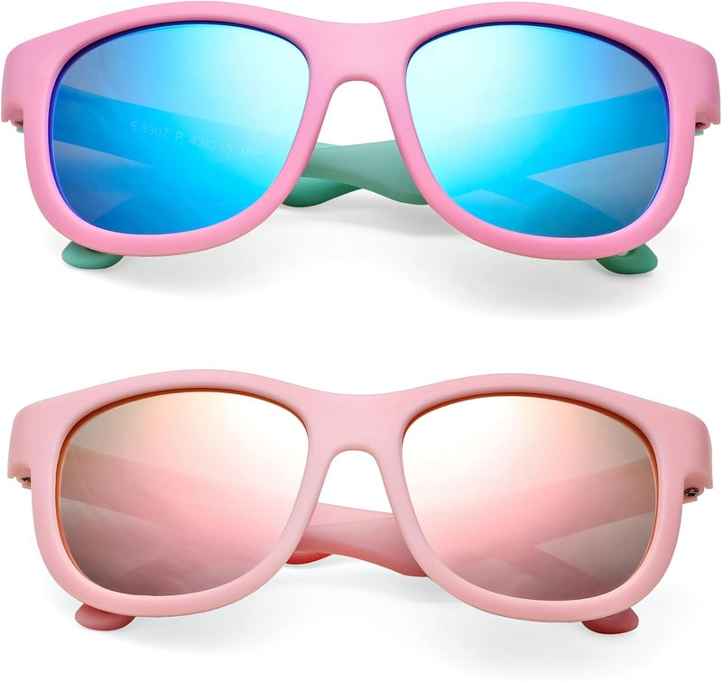 NULOOQ Flexible Polarized Baby Sunglasses with Adjustable Strap for Toddler Newborn Infant Age 0-24 Months - Image 5