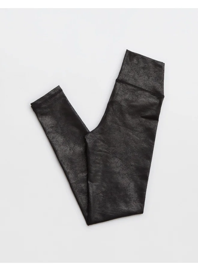 آري من امريكان ايجل OFFLINE By Aerie Hugger Crackle XO Legging