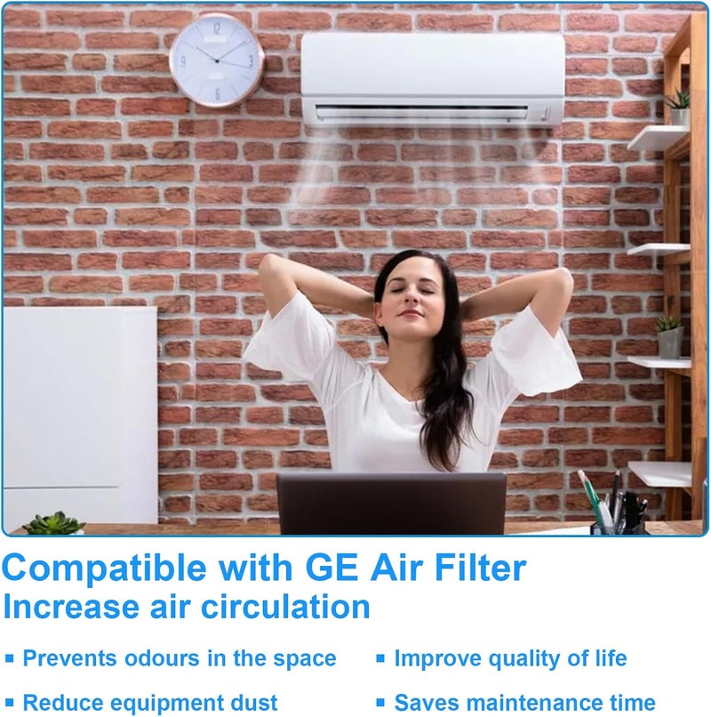 ulapithi WJ85X21746 Air Conditioner Filter Compatible with GE Air Filter Replacement Parts Model for AHQ06LYW1 AHQ06LYQ1 AHR05LWQ2 AHTC05AAW1 Replaces AP6280063 4588851 A0010209471 PS12171954 (1 Pack) - Image 4