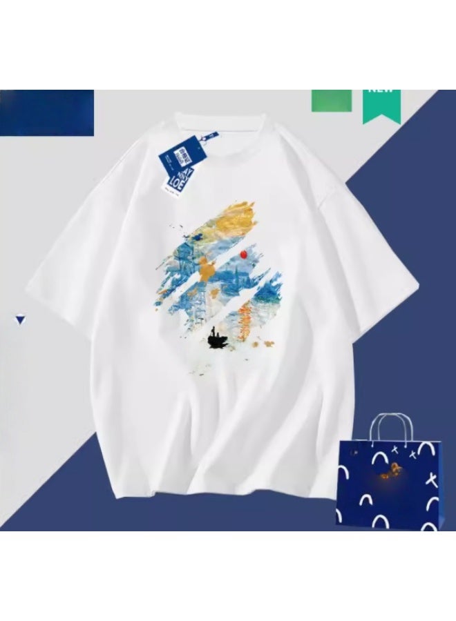 Nariele New Casual Breathable Versatile Short Sleeved Shirt