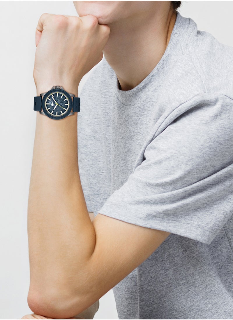 LACOSTE LACOSTE ROUND ANALOG MEN'S BLUE CASE WATCH - 2011356  - Image 4