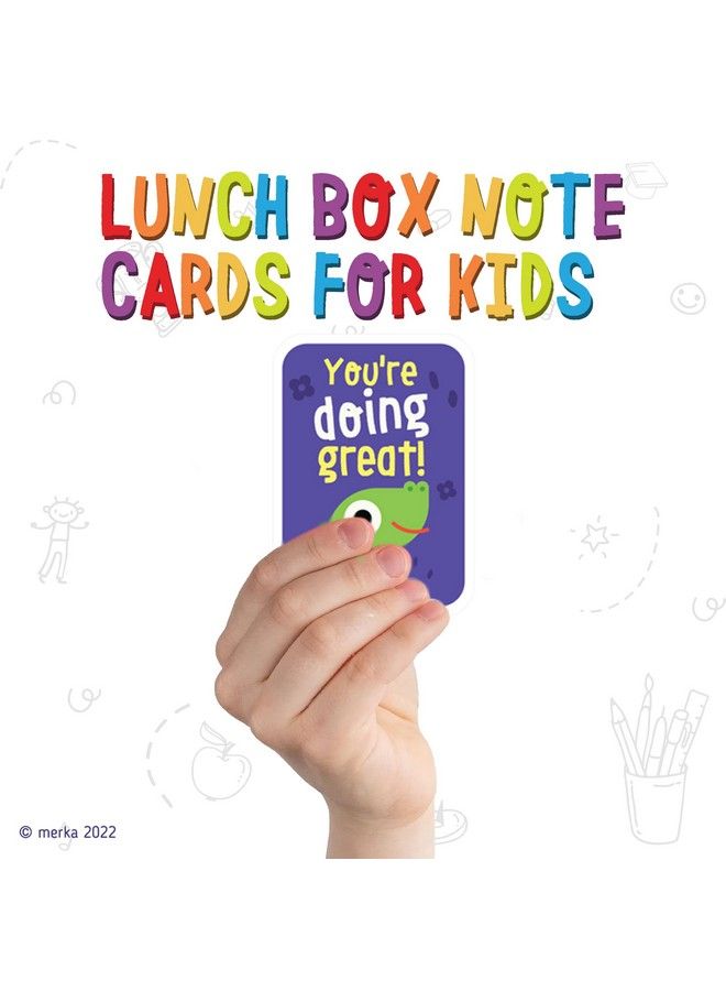 merka Kids Lunch Box Notes Special Daily Quotes 50 Cards Motivational Flashcards For Kids And Toddler Lunches Positive Quote Notes And Affirmation Cards For Kids  - Image 5