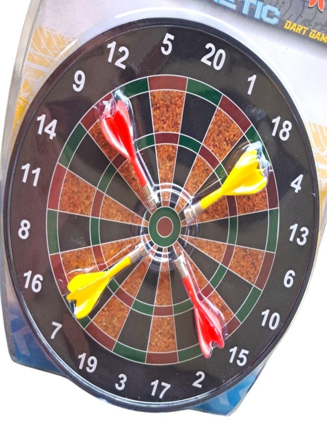 JNiL Magnetic Dart Board Set for Kids and Adults - with 4 Magnet Darts - Safe Indoor and Outdoor Dart Game for Ages 3+ - Fun Gift for Boys and Girls - Image 3