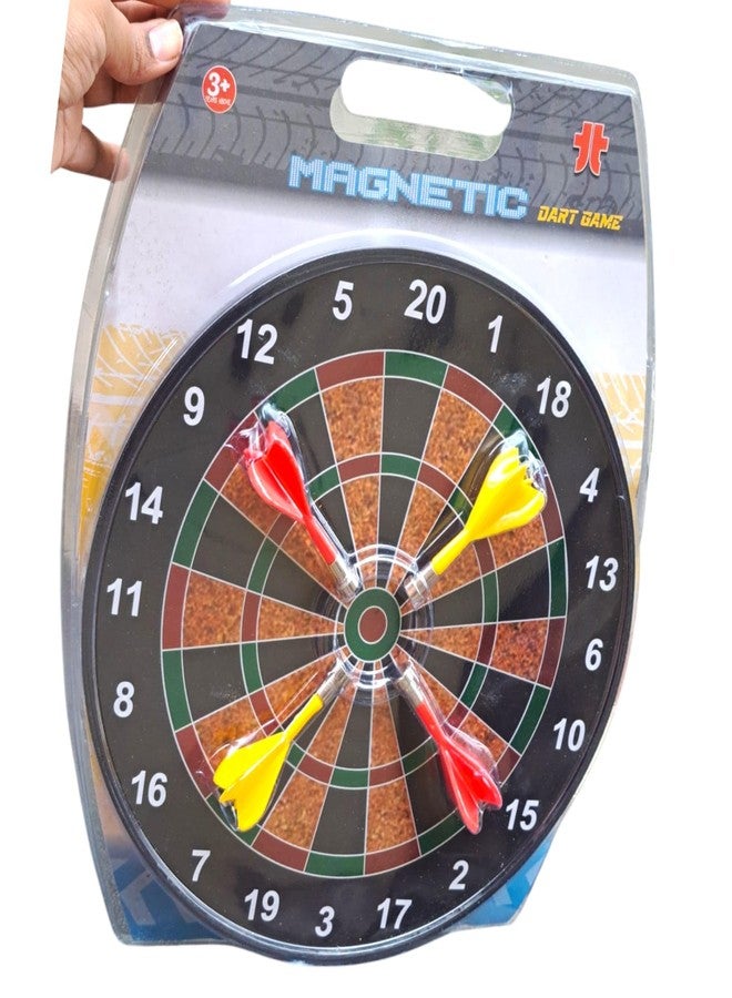 JNiL Magnetic Dart Board Set for Kids and Adults - with 4 Magnet Darts - Safe Indoor and Outdoor Dart Game for Ages 3+ - Fun Gift for Boys and Girls - Image 4