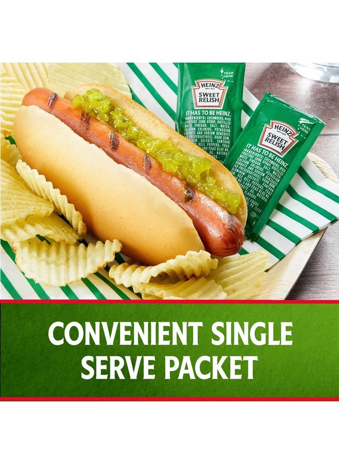 Heinz Heinz Sweet Relish Single Serve Packet (0.31 oz [9g] Pouches, Pack of 200)  - Image 2