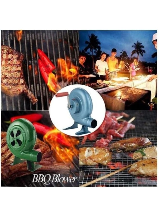 GO2CAMPS GO2CAMPS Barbeque Grill with Blower and Fan ,Long Leg, Large, Black  - Image 4
