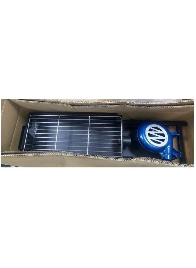 GO2CAMPS GO2CAMPS Barbeque Grill with Blower and Fan ,Long Leg, Large, Black  - Image 5