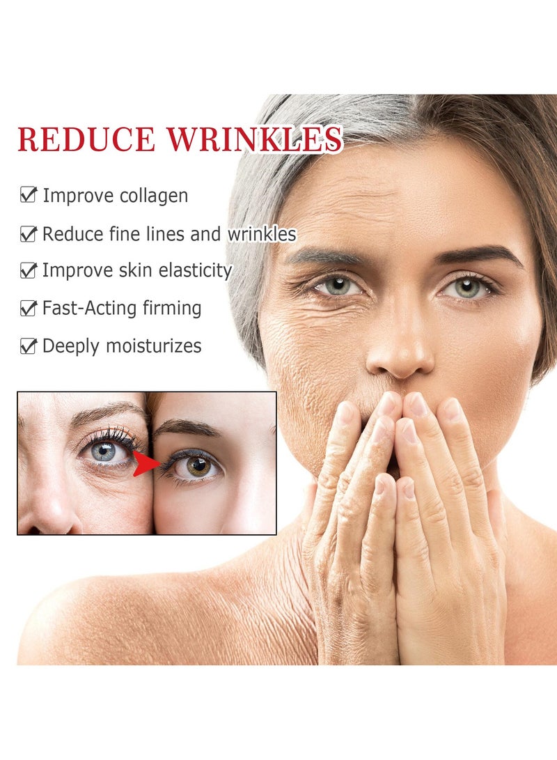 EELHOE Firming Face Cream, Wrinkle Rejuvenation, Anti-Aging, Fade Fine Lines, Improve Skin Elasticity, Nourishing Moisturizer 75ml. - Image 4