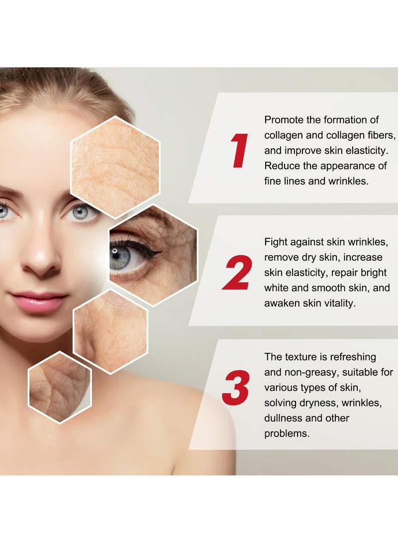 EELHOE Firming Face Cream, Wrinkle Rejuvenation, Anti-Aging, Fade Fine Lines, Improve Skin Elasticity, Nourishing Moisturizer 75ml. - Image 5