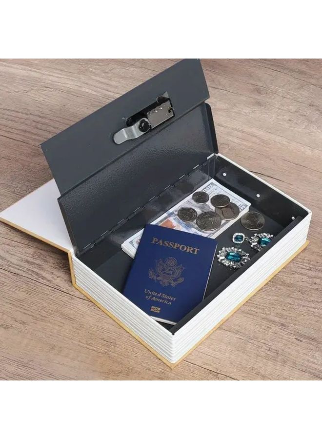 Extra Large Hidden Book Safe With Combination Lock For Valuables Documents Jewelry Cash - Image 5