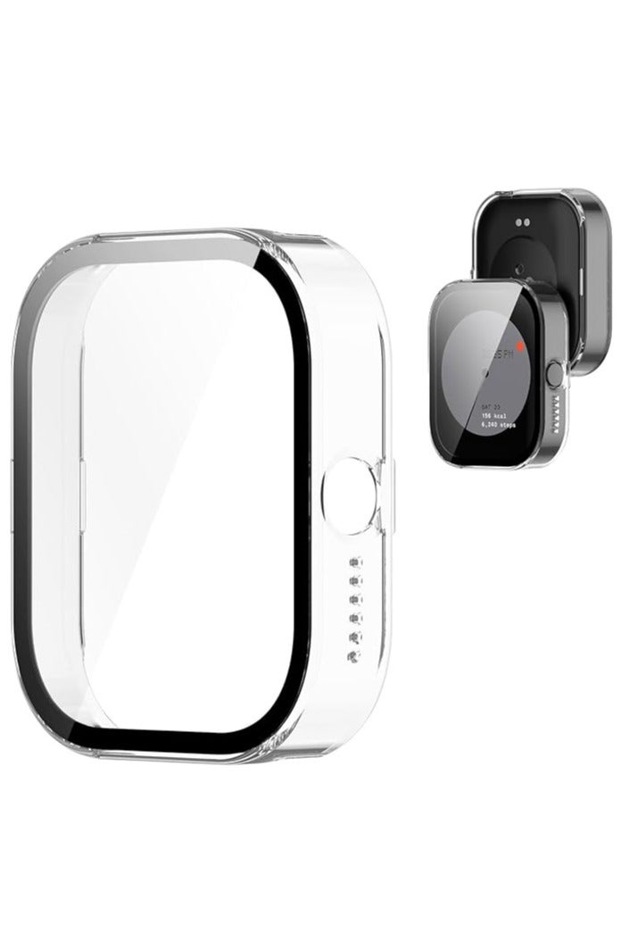 CMF Case for Nothing Watch Pro, Hard PC Case + Full Coverage Screen Protector, Shockproof (Clear)