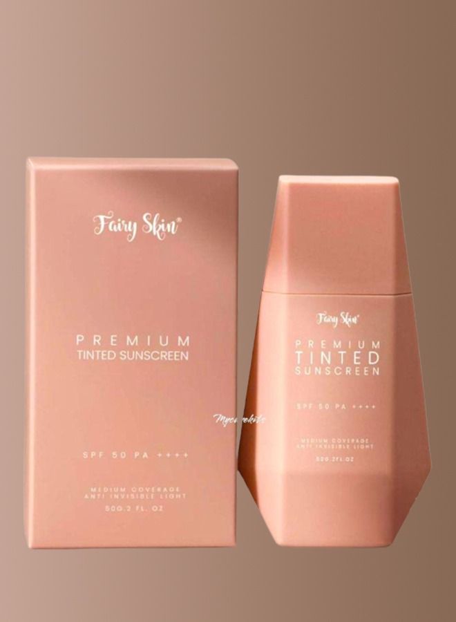 Fairy Skin Premium Tinted Sunscreen SPF 50 - Image 1