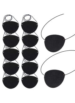 Eye Patch 12Pcs Soft Felt Eye Patches For Adults Kids Adjustable Single Eye Mask For Lazy Eye Black - pzsku/Z1694AA6C1C0FC728E2E6Z/45/_/1719223311/4e8e3c88-39cc-41b5-9ca8-85bb3da5a284