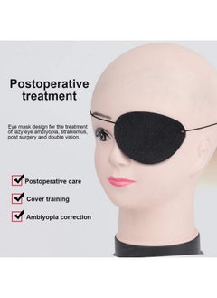 Eye Patch 12Pcs Soft Felt Eye Patches For Adults Kids Adjustable Single Eye Mask For Lazy Eye Black - pzsku/Z1694AA6C1C0FC728E2E6Z/45/_/1719223311/57af5060-f0b2-484e-bb82-7bcc079ee95b