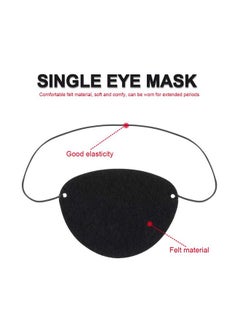 Eye Patch 12Pcs Soft Felt Eye Patches For Adults Kids Adjustable Single Eye Mask For Lazy Eye Black - pzsku/Z1694AA6C1C0FC728E2E6Z/45/_/1719223313/68f6f086-9e16-4d02-a37d-b28447617af5