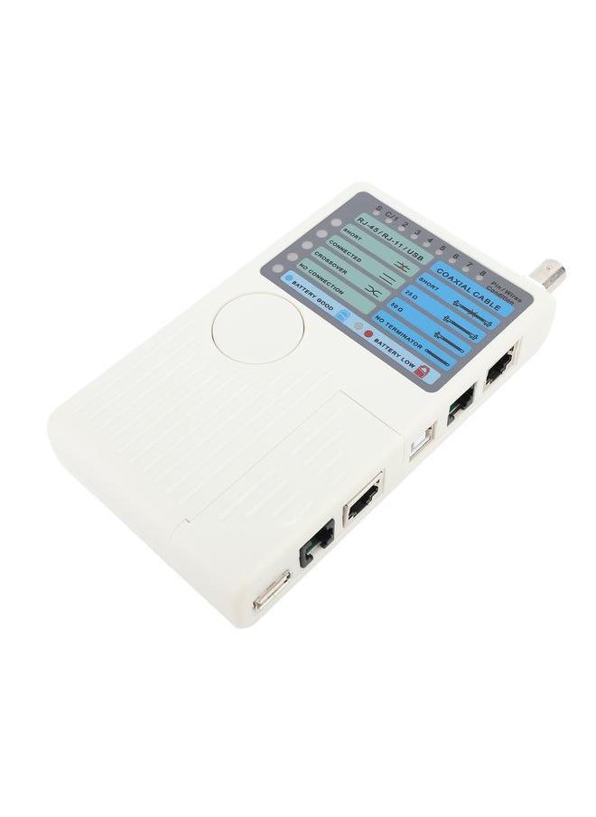 Thoraya Remote Network Cable Tester 4 in 1 Handheld Portable USB BNC RJ11 RJ45 LAN Cable UTP STP Wire Tester  - Image 3