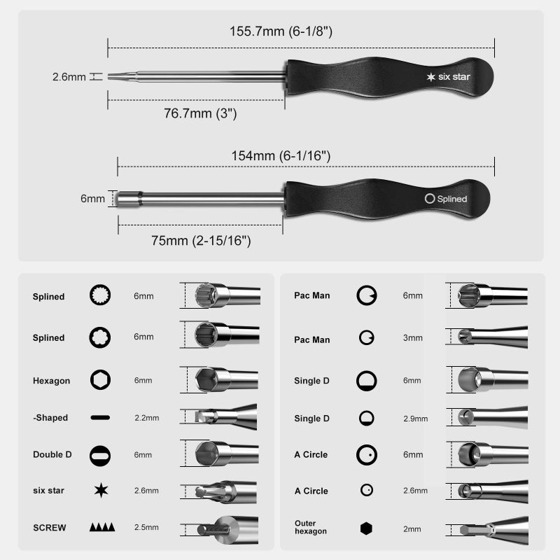 Hipa Pack-of-14 Carburetor Adjustment Tool Carburator Adjusting Kit for 2-Cycle Small Engine Compatible with Poulan STHIL Echo Ryobi Troy Bilt Trimmer Weedeater Chainsaw - Image 5