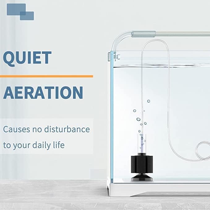 VAYINATO ® (2835) فلتر إسفنجي كيميائي صغير فائق لبركة الأسماك مع خرطوم هواء بطول 2 متر مجانًا | مناسب للأجهزة المائية العذبة والمالحة (مضخة الهواء غير مشمولة) من بيتزلايف وورلد - Image 4