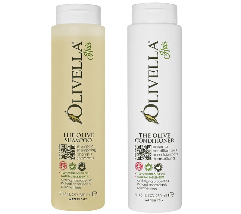 Olivella Olive Shampoo and Conditioner Set 845 Fluid Ounces