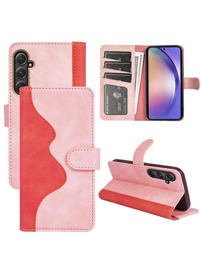 S-TOP Case For Samsung Galaxy A55 Stitching Horizontal Flip Leather Phone Case - Image 1