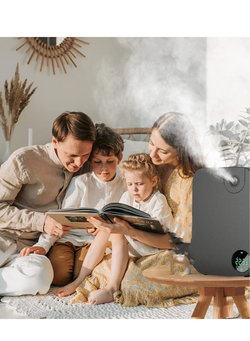 Captaintech Scent Air Machine, Professional Fragrance Nebulizing Diffusion System, LCD Touch Panel, Waterless Aromatherapy Diffuser Cover Up to 3000 sq ft. Noise<35dba. Cycle Timing Mode - Image 3