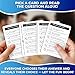 QUOKKA Family Board Games for Adults and Teens Who Knows Me Better Classic Family Trivia Card Game with 95 Cards Fun Guessing Game for 15 Year Olds - Image 4