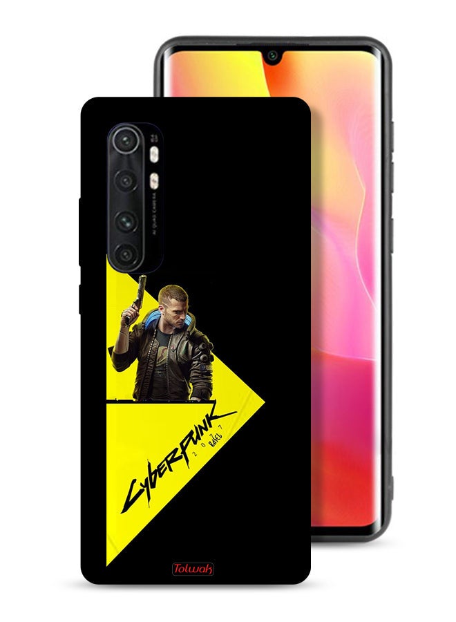 Tolwak Xiaomi Mi Note 10 Lite Protective Case Cover Cyberpunk 2077 - Image 1