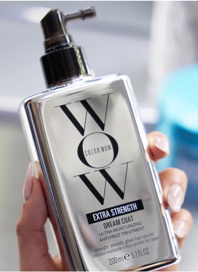 كولور واو - COLOR WOW Extra Strength Dream Coat، علاج فائق الترطيب ومضاد للتجعد، نتائج ناعمة تدوم طويلاً - Image 1