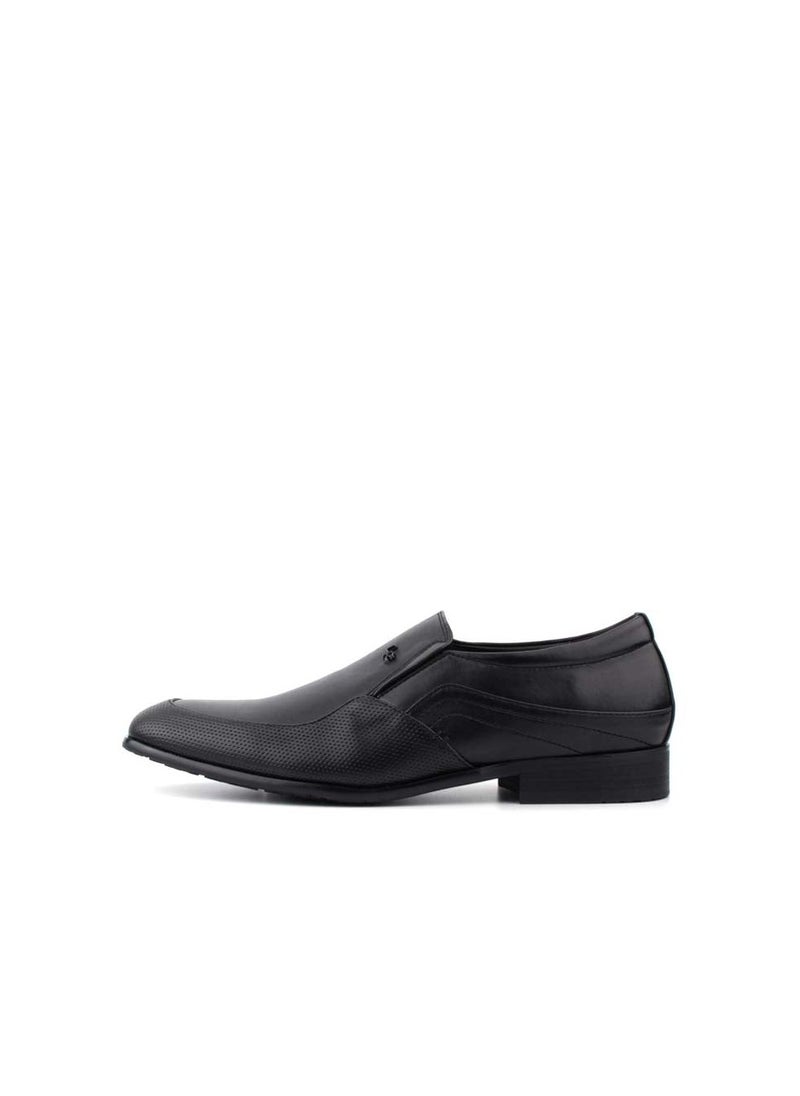 LARRIE - LARRIE Smart Formal Slip On Men Shoes - (Black) - Image 1