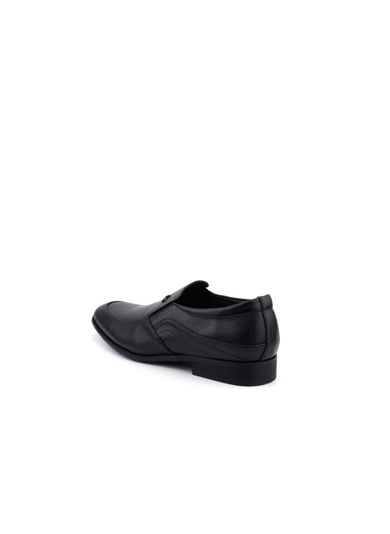 LARRIE - LARRIE Smart Formal Slip On Men Shoes - (Black) - Image 1