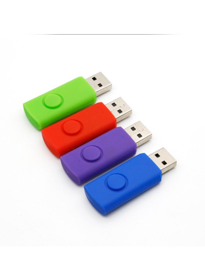 Colored Plastic High-speed U Disk 32/64/128/512/256/1g 2g Bidding Small Capacity Batch Variety-Color:Default Is Blue, Please Note If Required-Capacity:If You Need Customization, Please Contact Customer Service  - Image 1