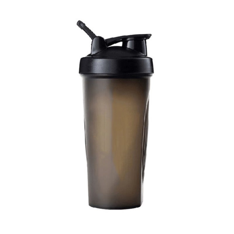 Large Capacity Fitness Shaker Cup with Logo Black 