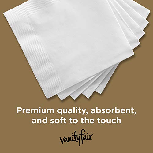 Vanity Fair Entertain Paper Napkins, 40 Count (Pack of 8), Disposable Napkins Made For Entertaining And Events - Image 5