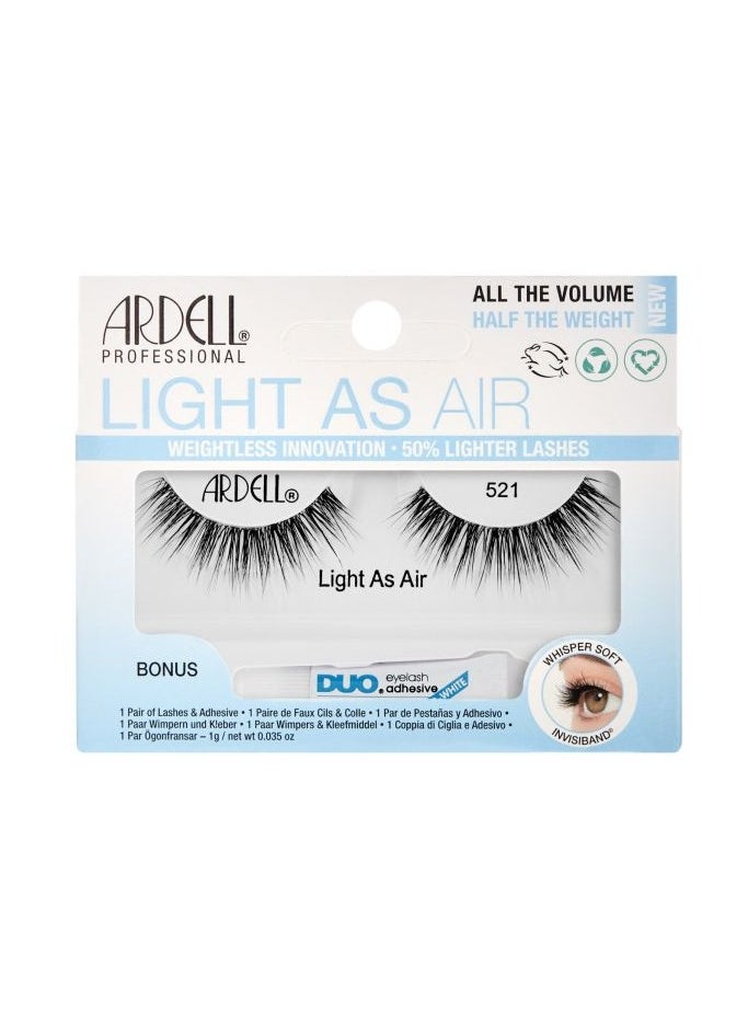 Ardell Light As Air 521 Lashes + Bonus DUO Adhesive - pzsku/Z169546638E3BB8705ECEZ/45/_/1725790089/5f56af5c-e1ef-4665-9bc9-f21463ffe628