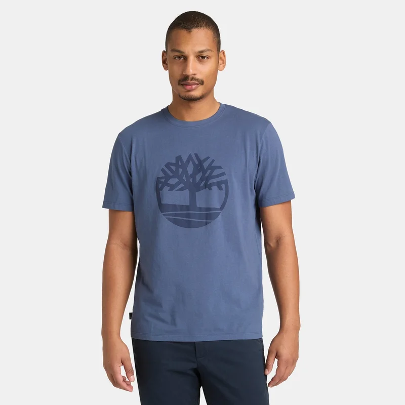 تمبرلاند Men's Stack Logo T-Shirt