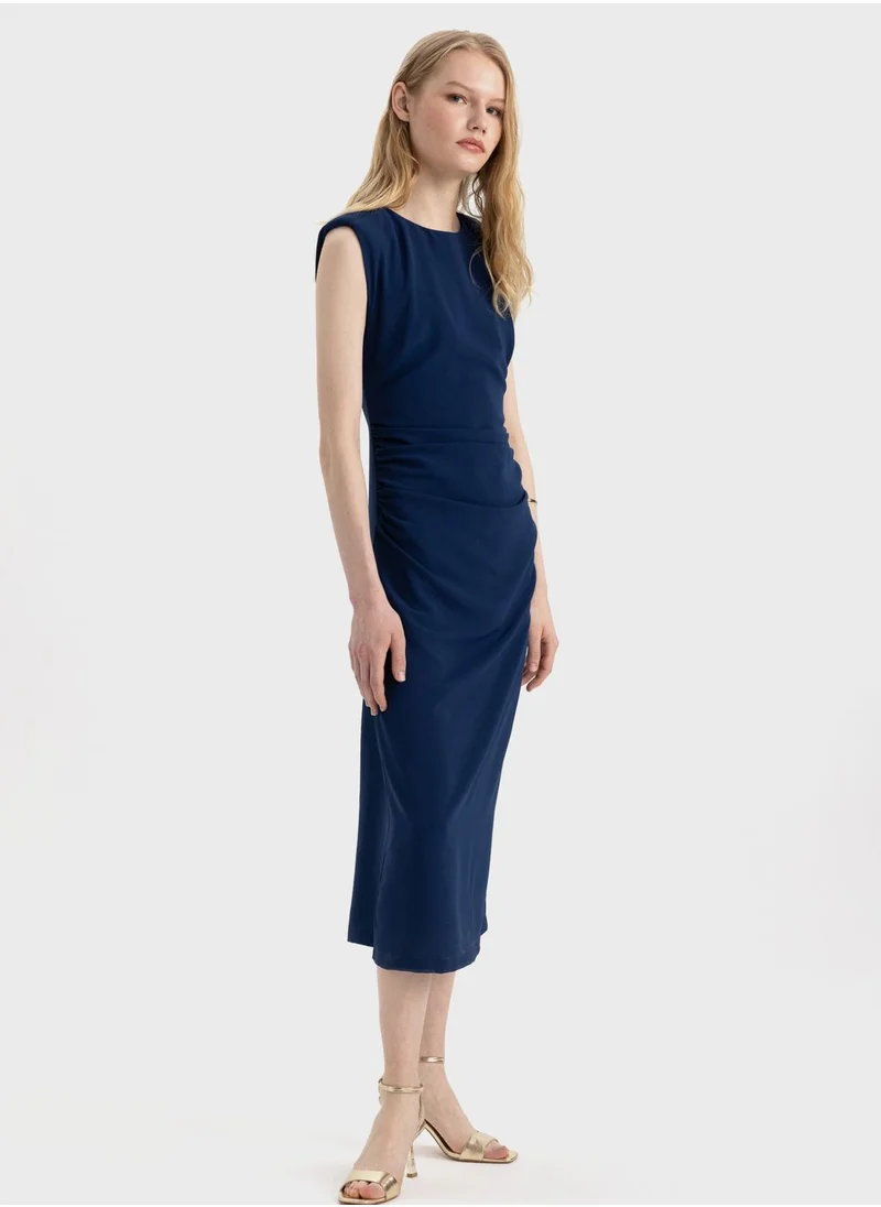 DeFacto Bodycon Round Collar Aerobics Sleeveless Midi Shor