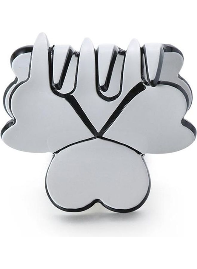 BGM Fashion Women Hair Claw Elegant Mini Simple Colorful Bun Accessories White - Image 1