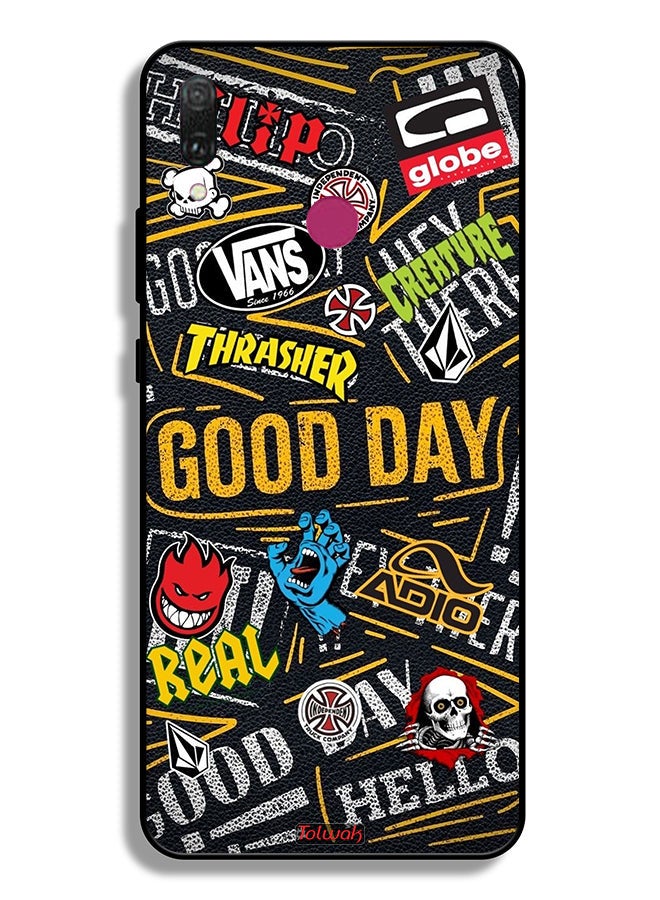 Tolwak Huawei Y9 (2019) Protective Case Cover Good Day - Image 2