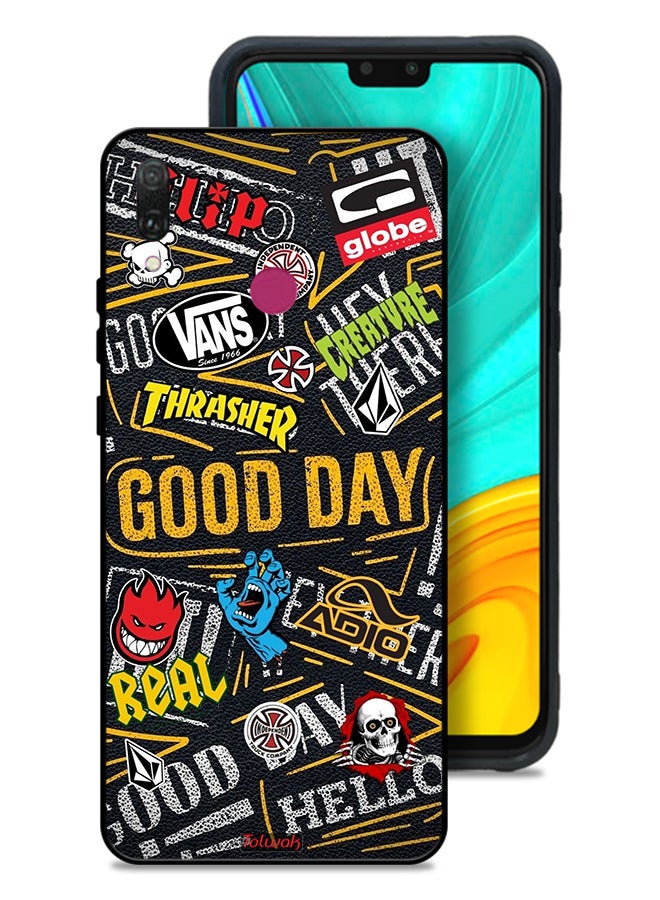 Tolwak Huawei Y9 (2019) Protective Case Cover Good Day - Image 1
