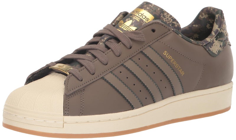adidas Originals Men's Superstar Sneaker, Blanch Brown/Blanch Brown/Cream White, 6 - Image 1