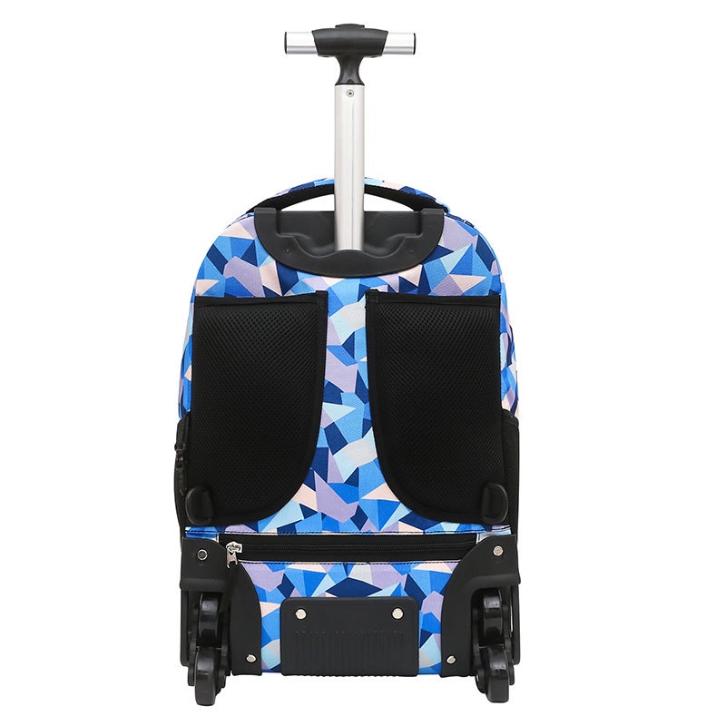 Large-Capacity Kidsren'S Trolley Schoolbag For Girls 3-6-9 Grade Large Size Junior High School Students And Primary School Students Ultra-Light Can Climb Stairs - Image 5