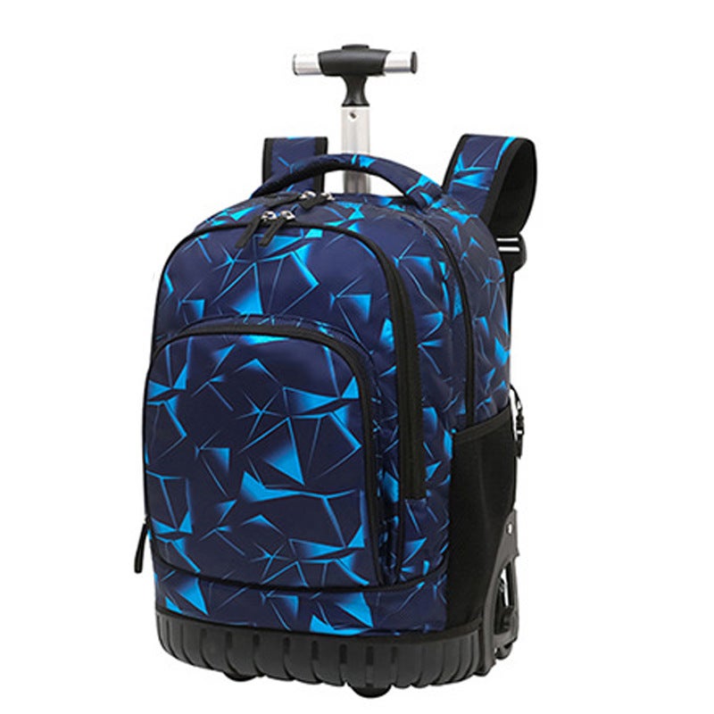 Large-Capacity Kidsren'S Trolley Schoolbag For Girls 3-6-9 Grade Large Size Junior High School Students And Primary School Students Ultra-Light Can Climb Stairs - Image 1